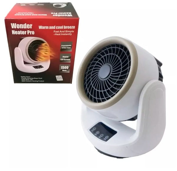 Calefactor Calentador Electrico De Ambiente F07 Blanco 110v