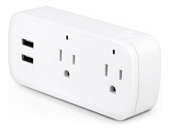 Enchufe inteligente toma corriente doble con alexa 3398-9