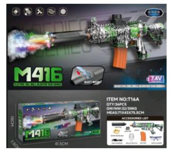 PISTOLA HIDROGEL T16