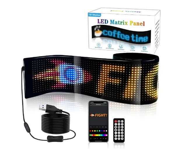 letrero led Ojos Led Para Camión Programable 176*19.2CM