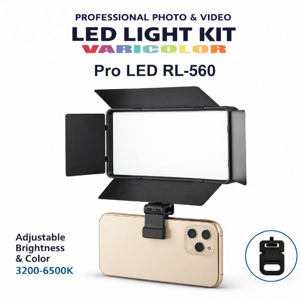 Panel De Luz Pro Led Para Fotografia Y Videos RL-560