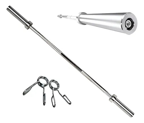 Barra Olímpica Recta 1.5M — Accesorio de Fuerza | iFocus Fit
