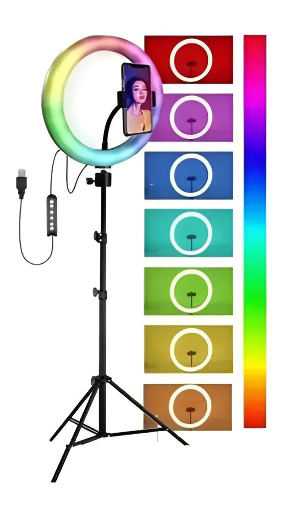 Aro de Luz 26Cm RGB