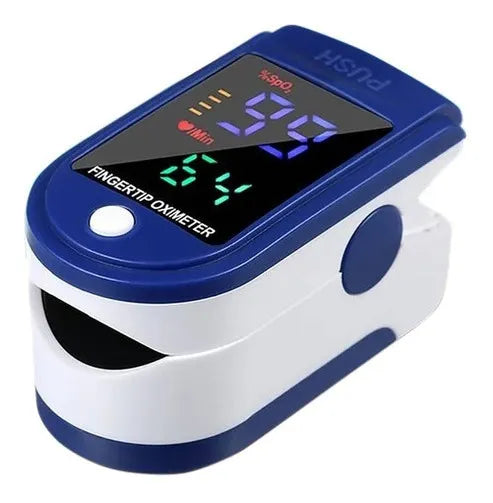 Pulsioximetro Fingertip Pulse LED Dedo Adultos Precisión Medición Pulso