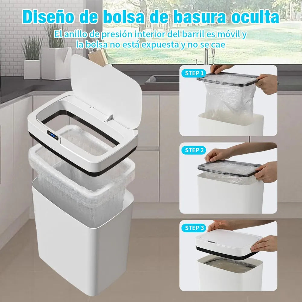 CANECA BASURA CON SENSOR