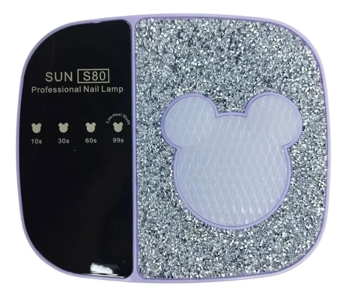 Lampara Uñas Mickey Cable Sun S80 Colores 110v INALAMBRICA