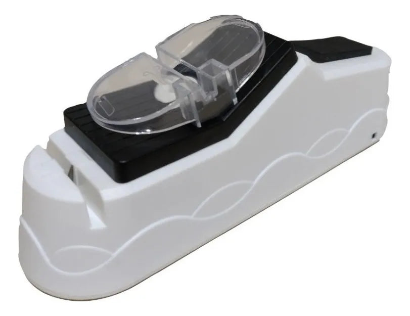 Afilador Eléctrico Multifuncional de Cuchillos y Tijeras Blanco USB