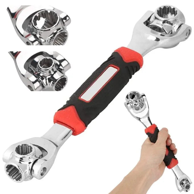 Llave Multiusos 48 en 1 Giratoria 360°