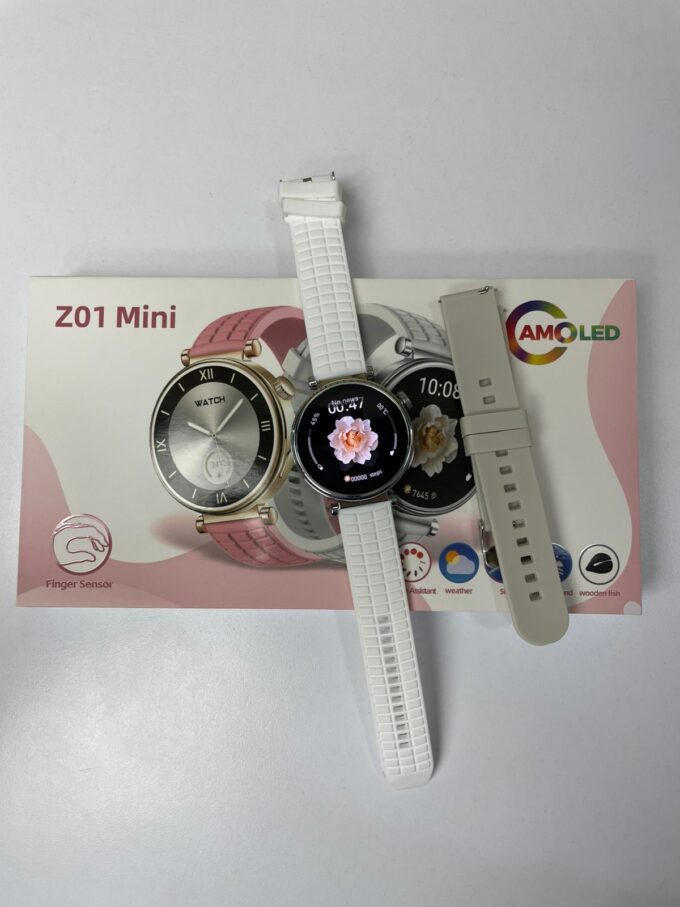 reloj Smartwatch Z01 Mini 2 – Pantalla Redonda AMOLED