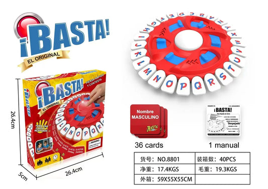 ¡BASTA! Piensa Rápido o Pierde