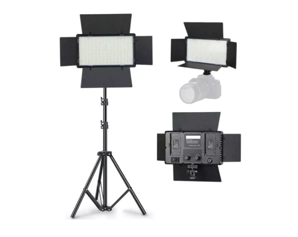Panel Luz Led Fotografia B800 Led Lampara+ TriPode 2 baterias