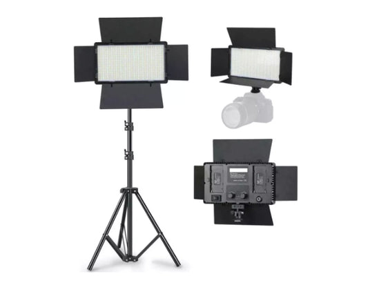 Panel Luz Led Fotografia B800 Led Lampara+ TriPode 2 baterias