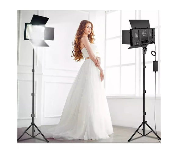 Panel Luz Led Fotografia B800 Led Lampara+ TriPode 2 baterias