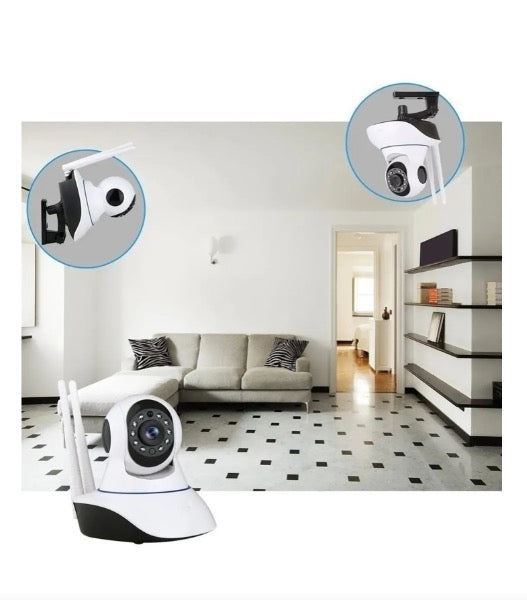 Camara 3 antenas V380