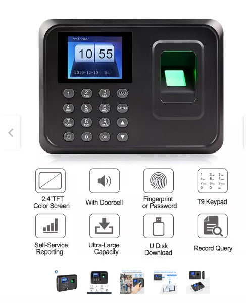 Tablero biometrico A7