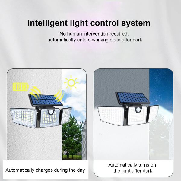 Reflector con panel solar X3