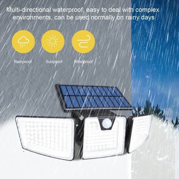 Reflector con panel solar X3