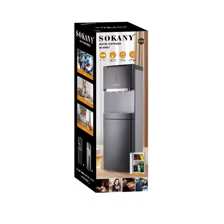 DISPENSADOR DE AGUA CON NEVERA SOKANY