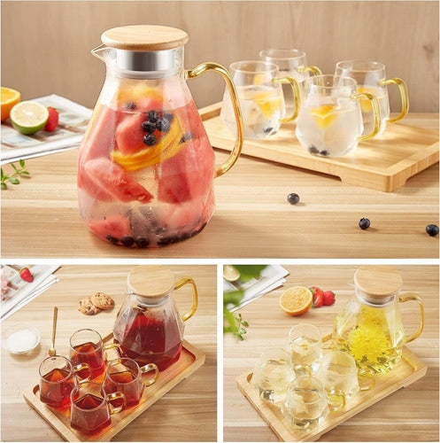 SET JARRA Y TAZAS