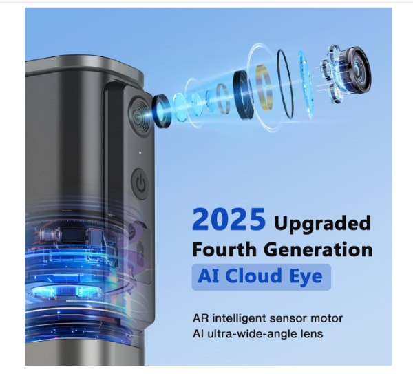 Tripode de seguimiento facial automático con rotación 360 y con control remoto CL18