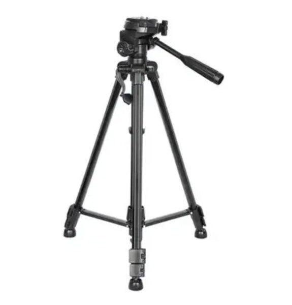 Tripode Base Profesional Camara + Estuche + Soporte Celular 3520