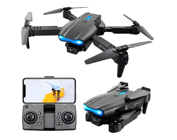 drone E99PRO doble bateria motores en cobre