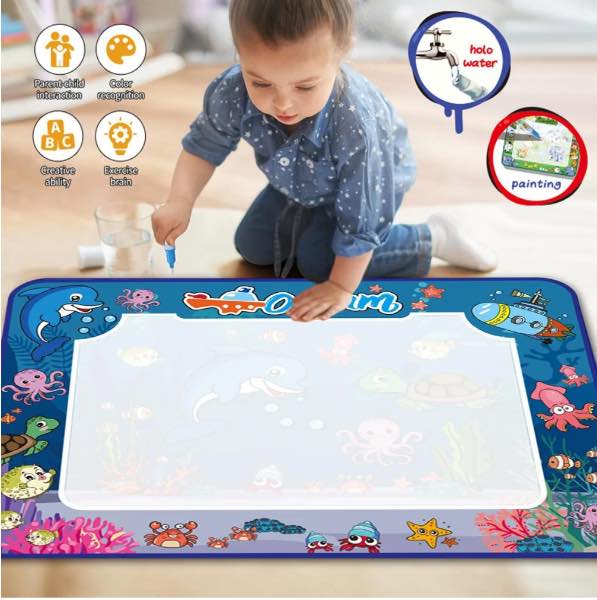 Tapete magico de agua para dibujar