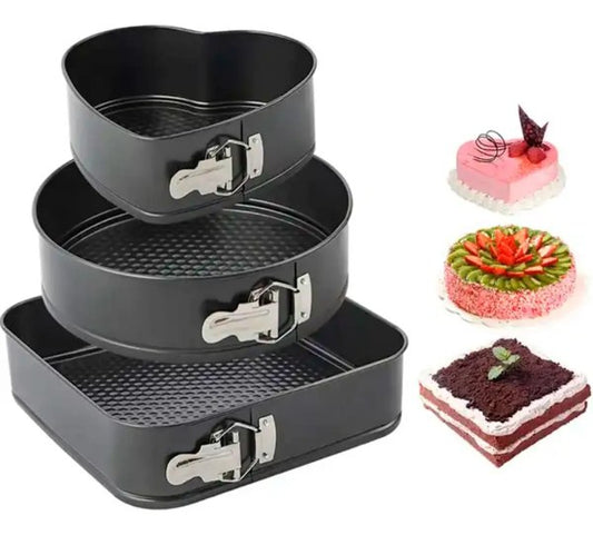Repostería Moldes Pasteles Juego 3