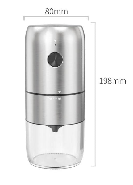 MOLINO DE CAFE ELECTRICO AJUSTABLE EN ACERO INOXIDABLE