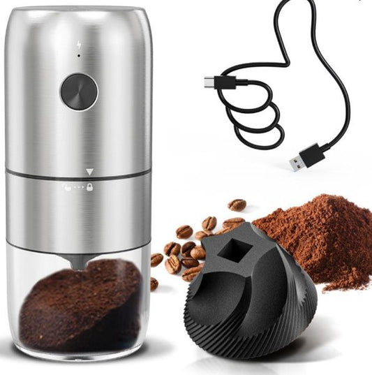 MOLINO DE CAFE ELECTRICO AJUSTABLE EN ACERO INOXIDABLE