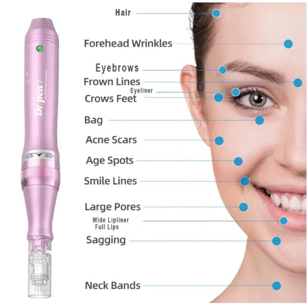 Dermapen Derma Dr Pen Ultima M7 MEDIDA 17X12X6