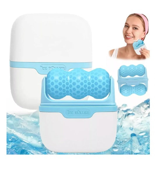 Rodillo Para Masaje Frio Facial Cara