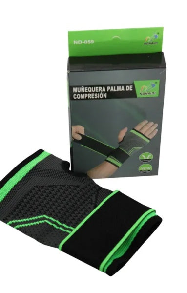 Muñequera Ajustable Elástica De Compresión