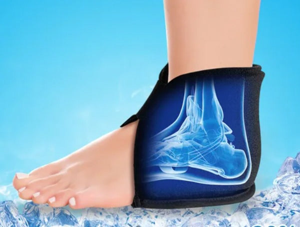 La Bolsa De Hielo Para Tobillos Y Pies Lesionados TOBILLERA