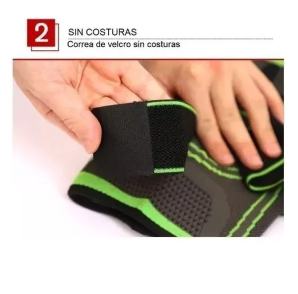 Rodillera Ajustable Deportiva Elástica Compresora Lesión Gym 998-8