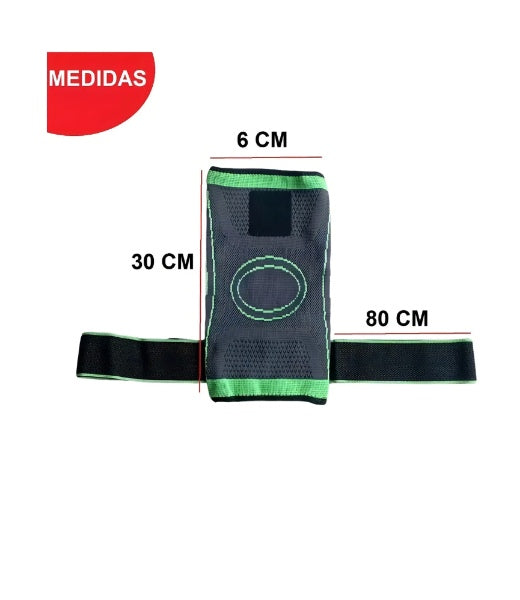 Rodillera Ajustable Deportiva Elástica Compresora Lesión Gym 998-8