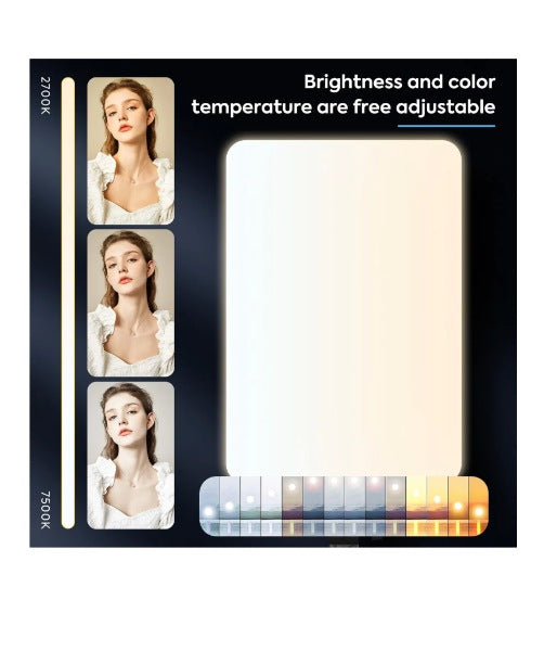 Panel de Luz LED Pro RL24 Profesional 1100W Trípode Control Remoto