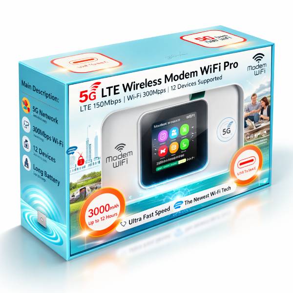 Módem Portatil Mifi Para Sim Conexion Rapida