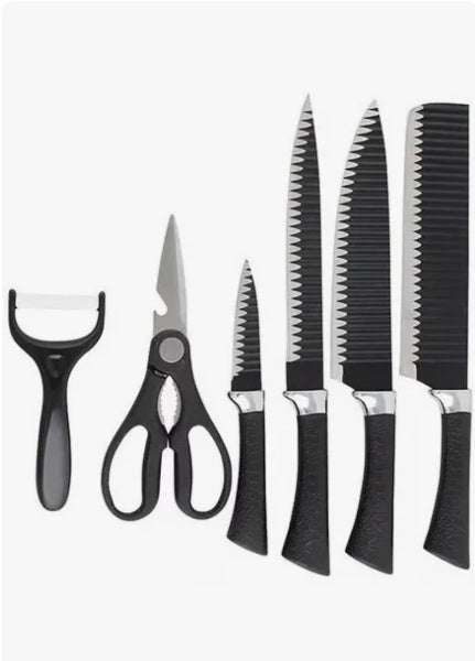 Juego de cuchillos de cocina Zepter 6 piezas acero inoxida ER-0238Able antiadherente