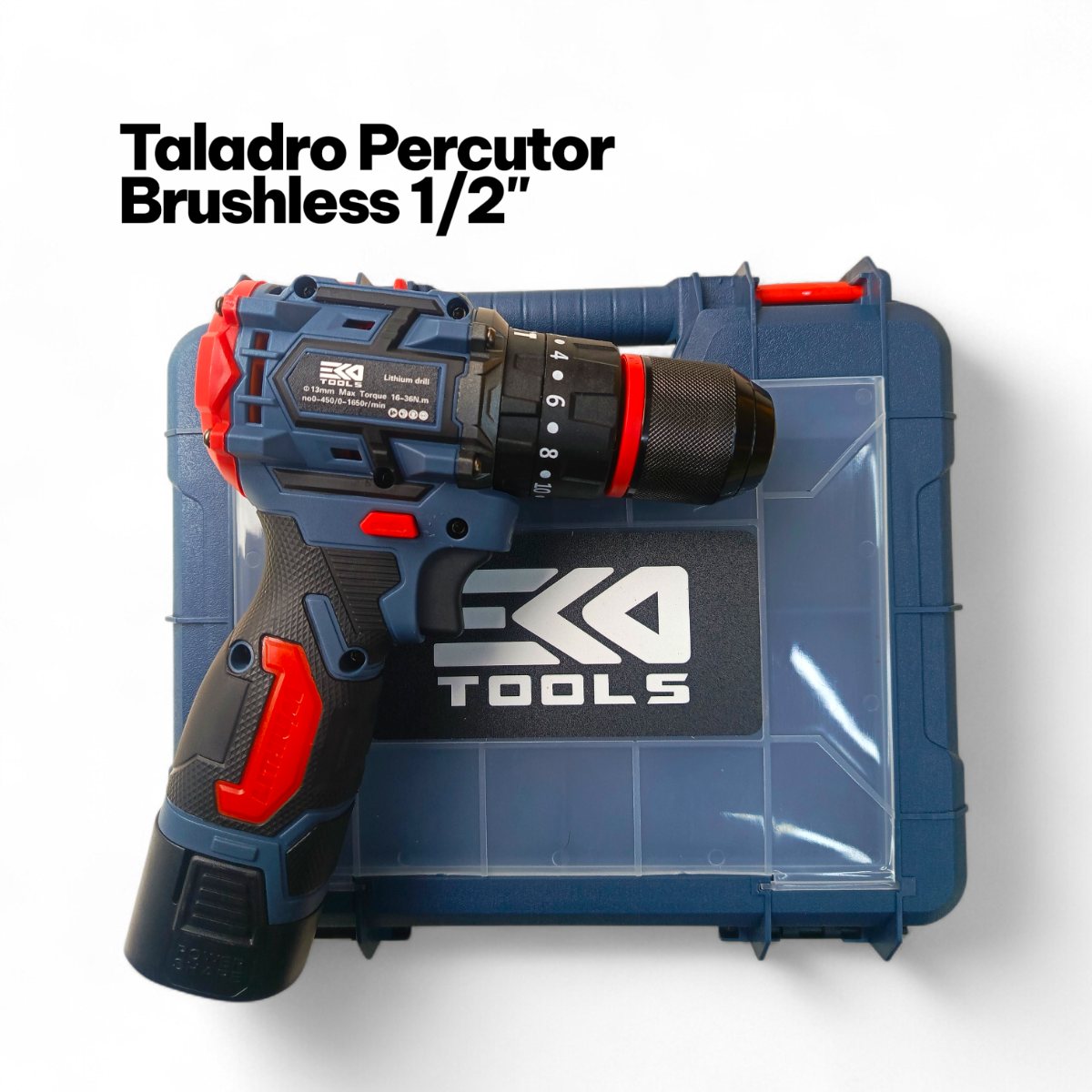 TALADRO PERCUTOR BRUSHLESS 1/2"