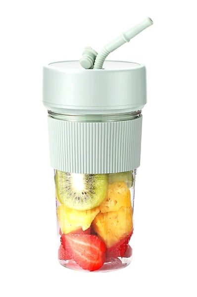 Vaso De Batidora Portátil Y Tapa De Viaje, Con Carga Usb K5