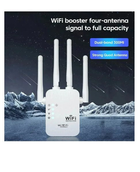 Repetidor Amplificador Wifi Señal 300 Mbps Rompemuros Pro WR16/WR16Q