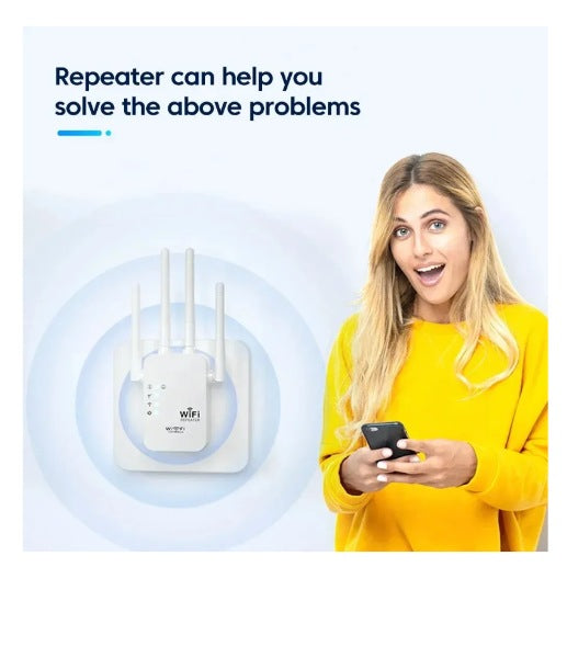 Repetidor Amplificador Wifi Señal 300 Mbps Rompemuros Pro WR16/WR16Q