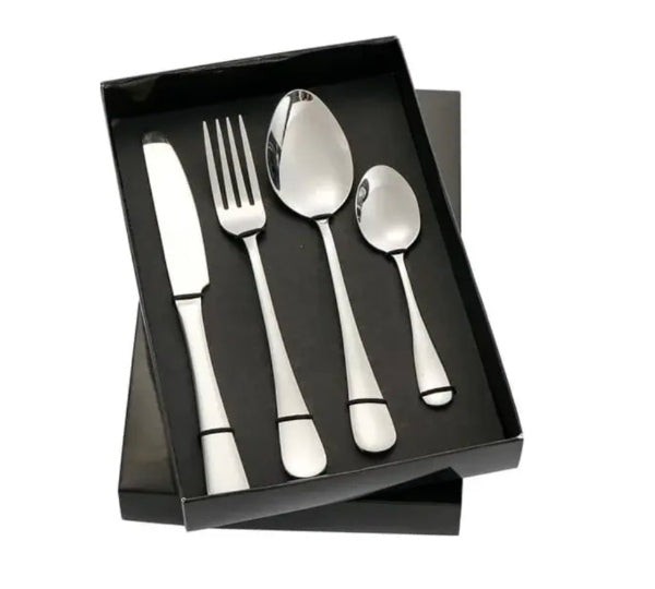 Cubiertos Cocina 24 Piezas Acero Quirúrgico Inoxidable 1010-24PC-N 1010-24PC-P 1010-24PC-D