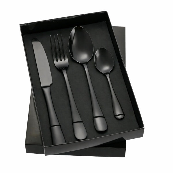 Cubiertos Cocina 24 Piezas Acero Quirúrgico Inoxidable 1010-24PC-N 1010-24PC-P 1010-24PC-D