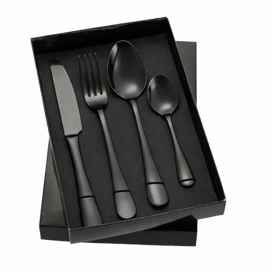 Cubiertos Cocina 24 Piezas Acero Quirúrgico Inoxidable 1010-24PC-N 1010-24PC-P 1010-24PC-D