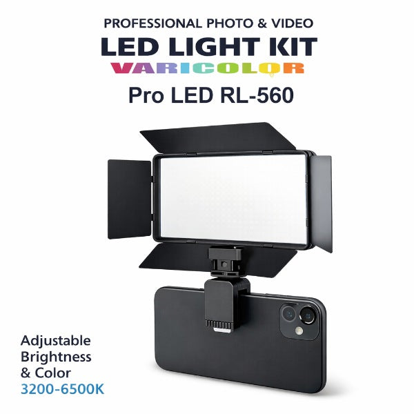 Panel De Luz Pro Led Para Fotografia Y Videos RL-560