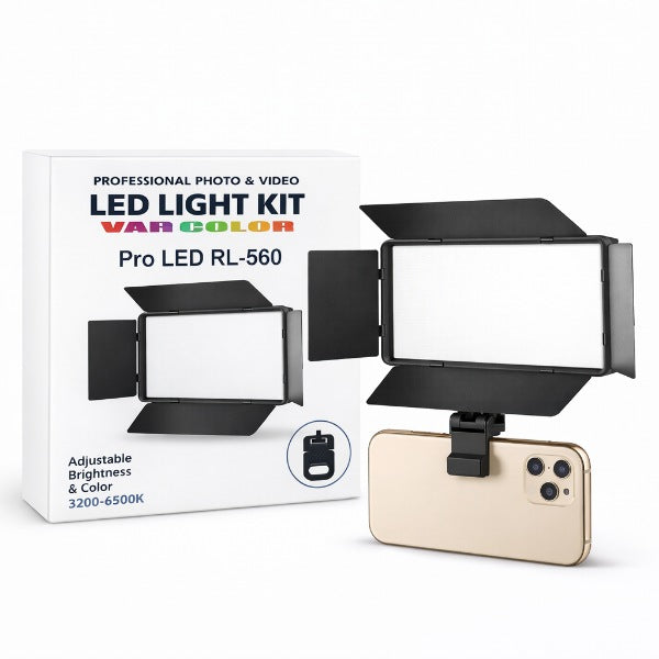 Panel De Luz Pro Led Para Fotografia Y Videos RL-560