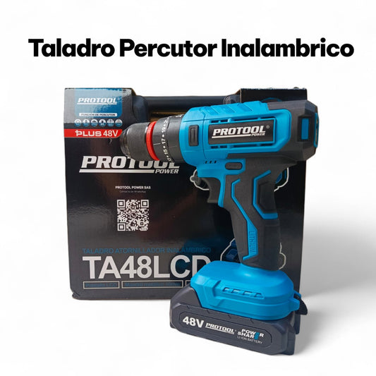 TA48LCDM TALADRO PERCUTOR INALAMBRICO