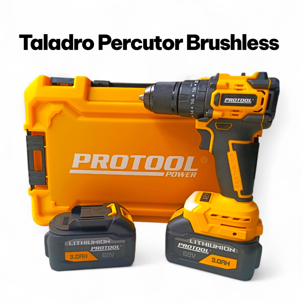 TALADRO PERCUTOR BRUSHLESS